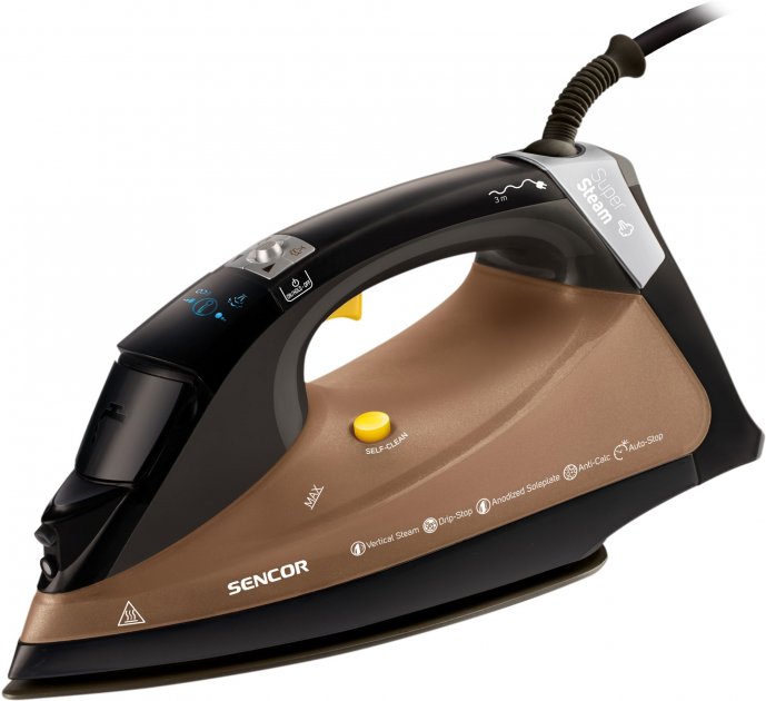 Утюг Sencor SSI9400BK, 180 г/мин и более г/мин, 350 мл, Другие цвета photo 